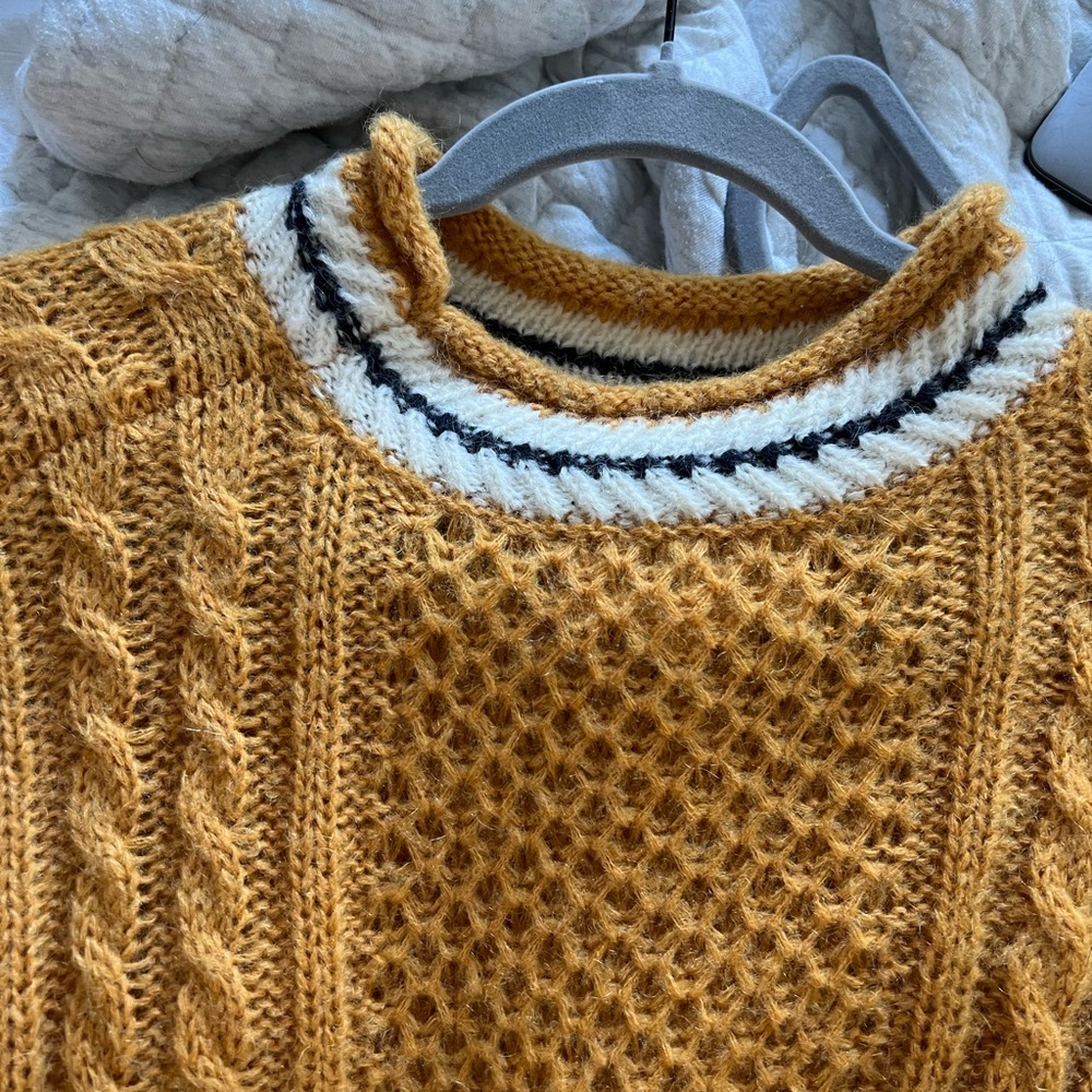 The Great cable knit pullover sweater